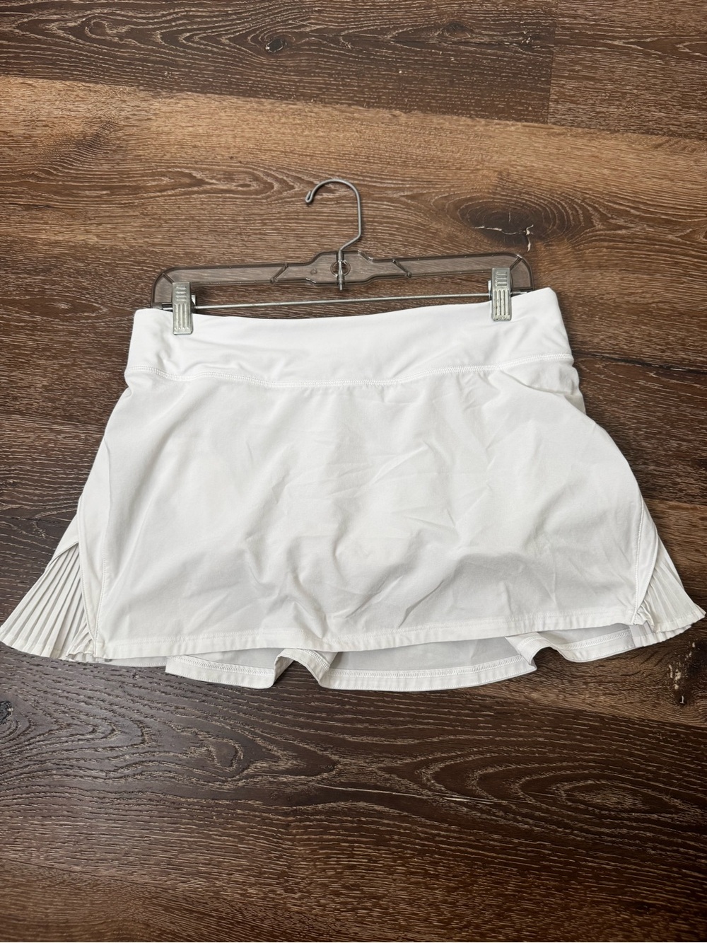 Lululemon womens white play off the pleats skirt 8 - Picture 2 of 10